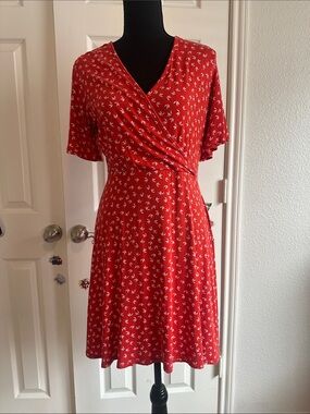 41 hawthorn aniya jacquard knit dress 41 Hawthorn Stitch Fix Aniya Jacquard Knit Dress - NAVY Sz L - NEW